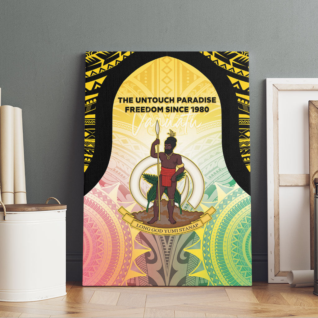 Vanuatu Independence Day Canvas Wall Art The Untouched Paradise