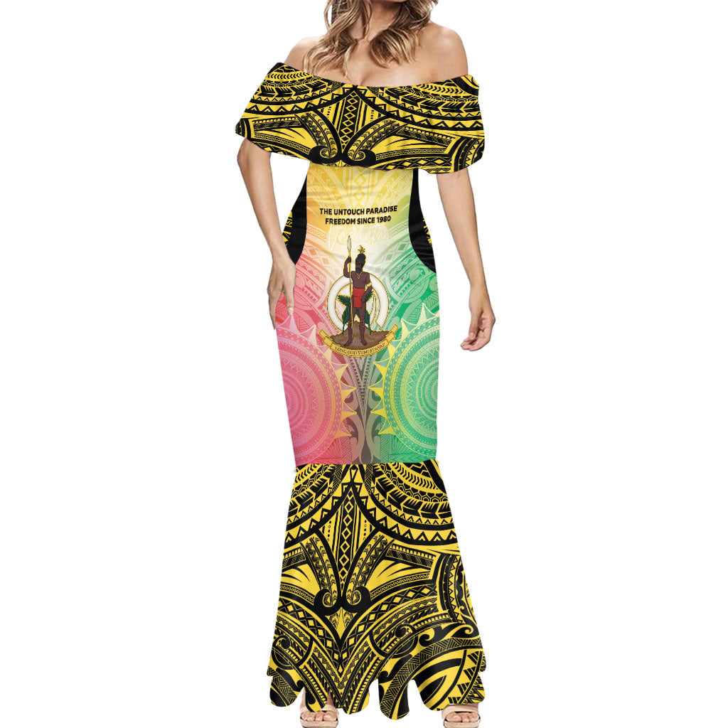 Vanuatu Independence Day Mermaid Dress The Untouched Paradise