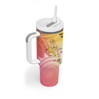 Vanuatu Independence Day Tumbler With Handle The Untouched Paradise