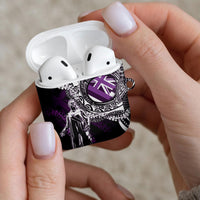 Hawaii Queen Liliuokalani AirPods Case Hawaiian Maile Lei Flag Style LT05 - Polynesian Pride