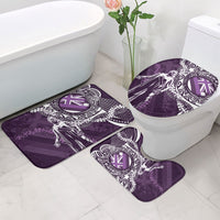 Hawaii Queen Liliuokalani Bathroom Set Hawaiian Maile Lei Flag Style LT05 - Polynesian Pride