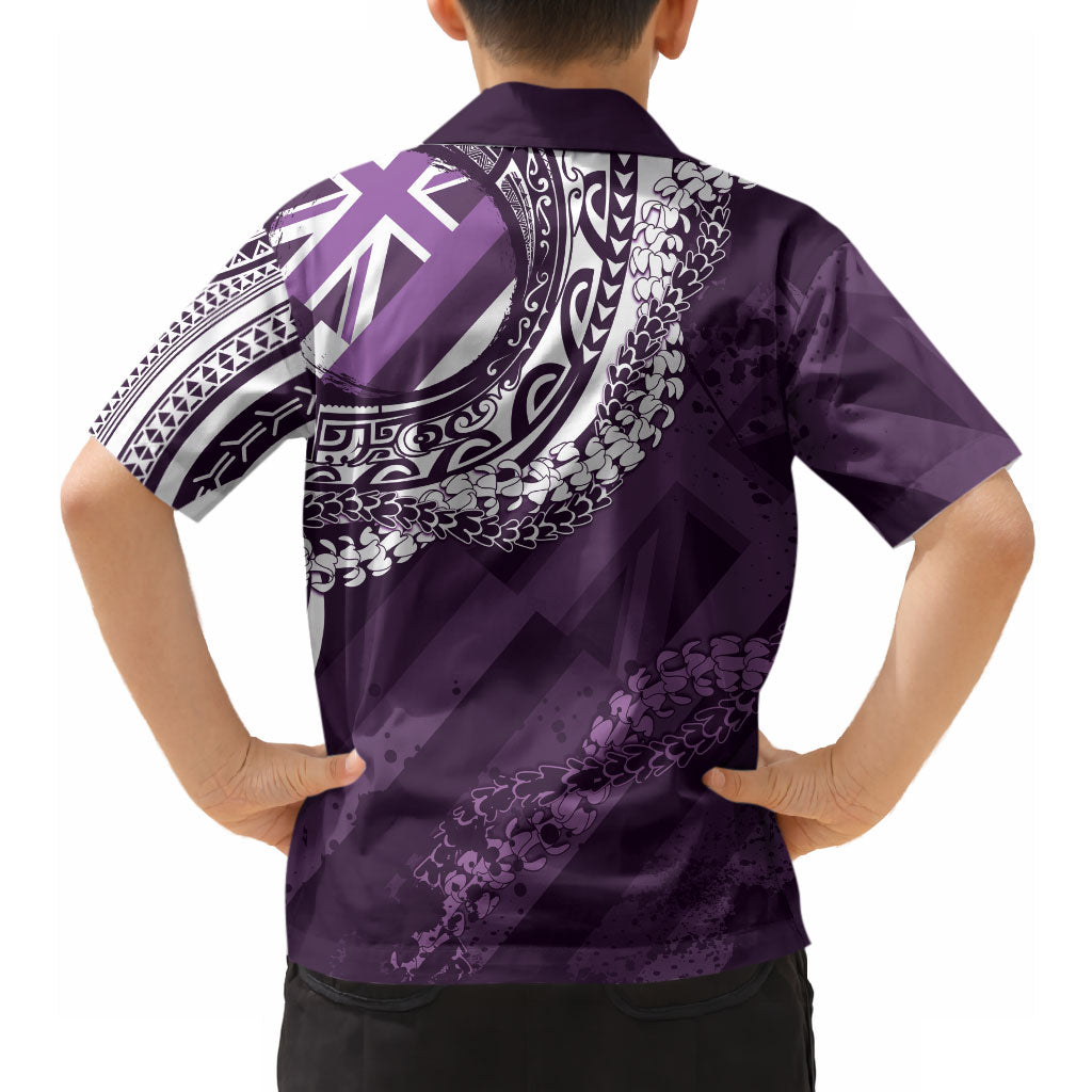 Hawaii Queen Liliuokalani Hawaiian Shirt Hawaiian Maile Lei Flag Style LT05 - Polynesian Pride