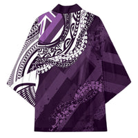 Hawaii Queen Liliuokalani Kimono Hawaiian Maile Lei Flag Style LT05 - Polynesian Pride