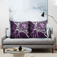 Hawaii Queen Liliuokalani Pillow Cover Hawaiian Maile Lei Flag Style LT05 - Polynesian Pride