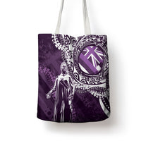 Hawaii Queen Liliuokalani Tote Bag Hawaiian Maile Lei Flag Style LT05 - Polynesian Pride