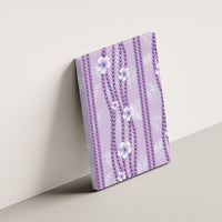Hawaii Queen Liliuokalani Canvas Wall Art Lavender Lei Pua Kalaunu LT05 - Polynesian Pride