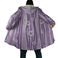 Hawaii Queen Liliuokalani Cloak Lavender Lei Pua Kalaunu LT05 - Polynesian Pride