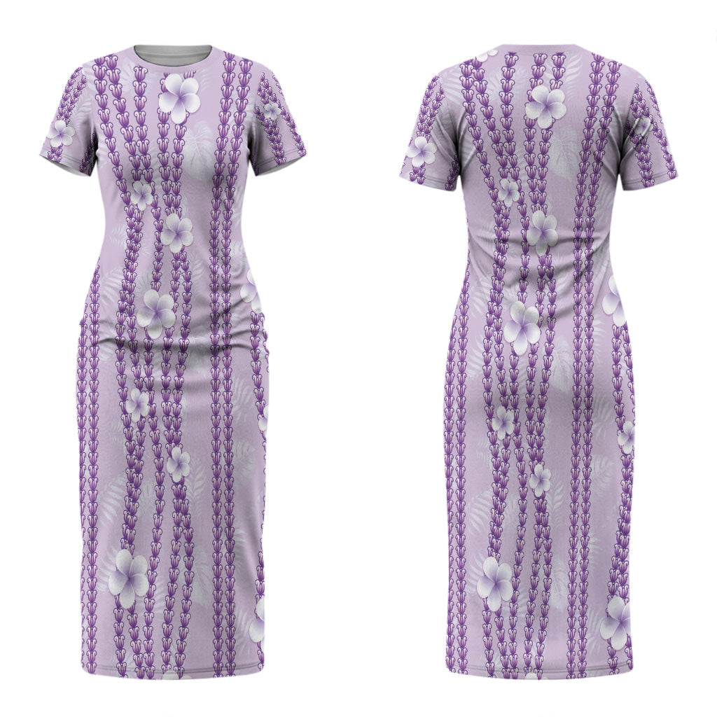 Hawaii Queen Liliuokalani Couples Matching Short Sleeve Bodycon Dress and Long Sleeve Button Shirt Lavender Lei Pua Kalaunu LT05 - Polynesian Pride