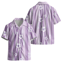 Hawaii Queen Liliuokalani Kid Hawaiian Shirt Lavender Lei Pua Kalaunu LT05 - Polynesian Pride
