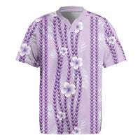 Hawaii Queen Liliuokalani Rugby Jersey Lavender Lei Pua Kalaunu LT05 Lavender - Polynesian Pride