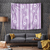Hawaii Queen Liliuokalani Tapestry Lavender Lei Pua Kalaunu LT05 Lavender - Polynesian Pride