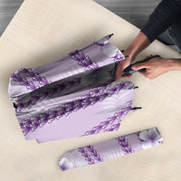 Hawaii Queen Liliuokalani Umbrella Lavender Lei Pua Kalaunu LT05 - Polynesian Pride