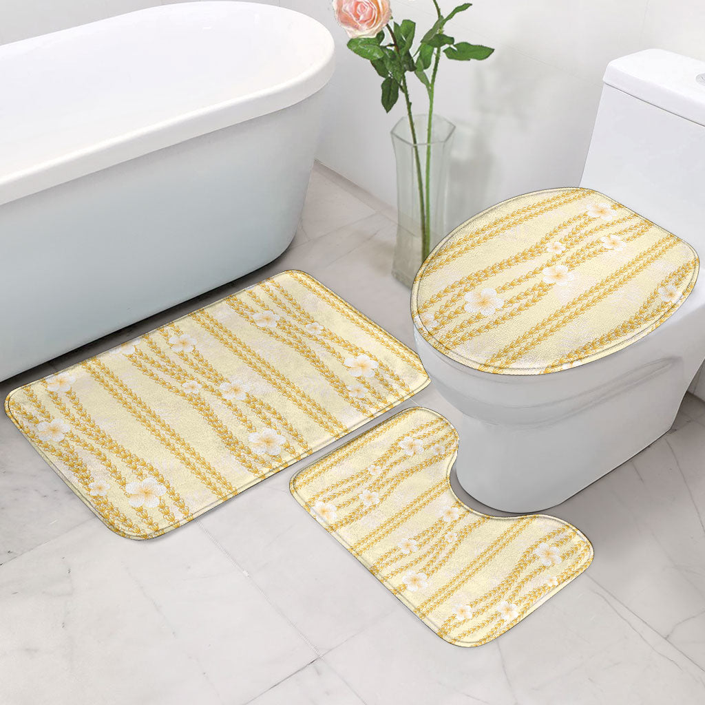 Hawaii Queen Liliuokalani Bathroom Set Gold Lei Pua Kalaunu LT05 - Polynesian Pride