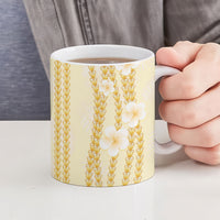 Hawaii Queen Liliuokalani Ceramic Mug Gold Lei Pua Kalaunu LT05 - Polynesian Pride