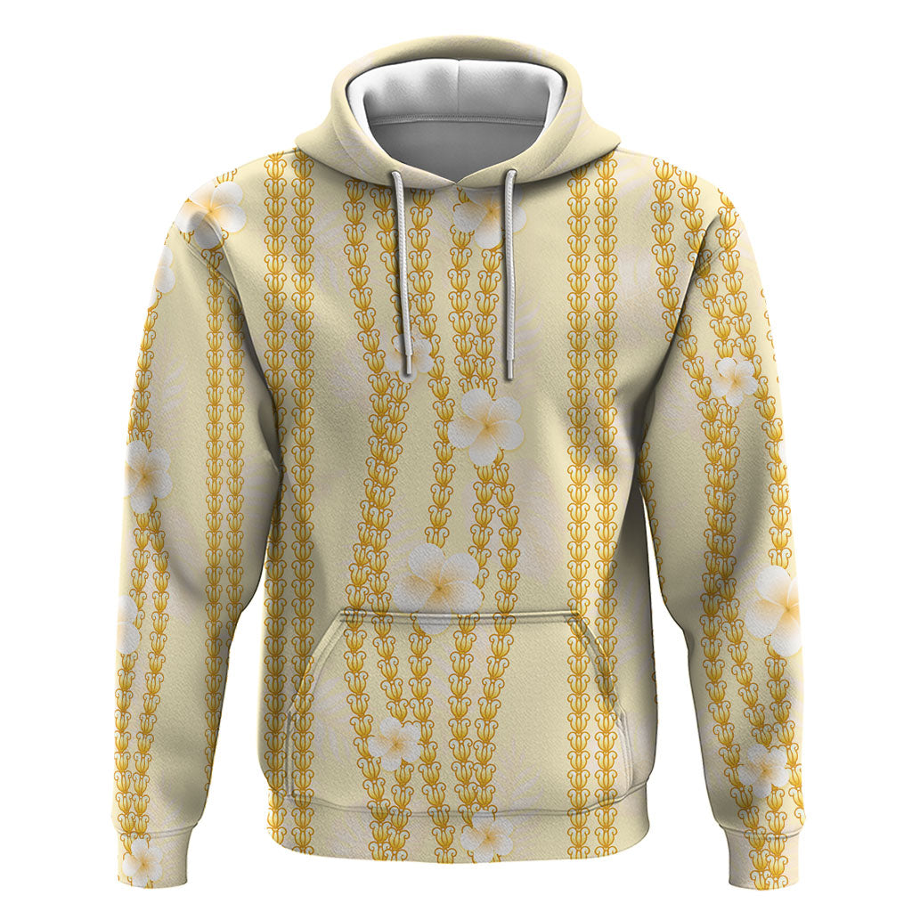 Hawaii Queen Liliuokalani Hoodie Gold Lei Pua Kalaunu