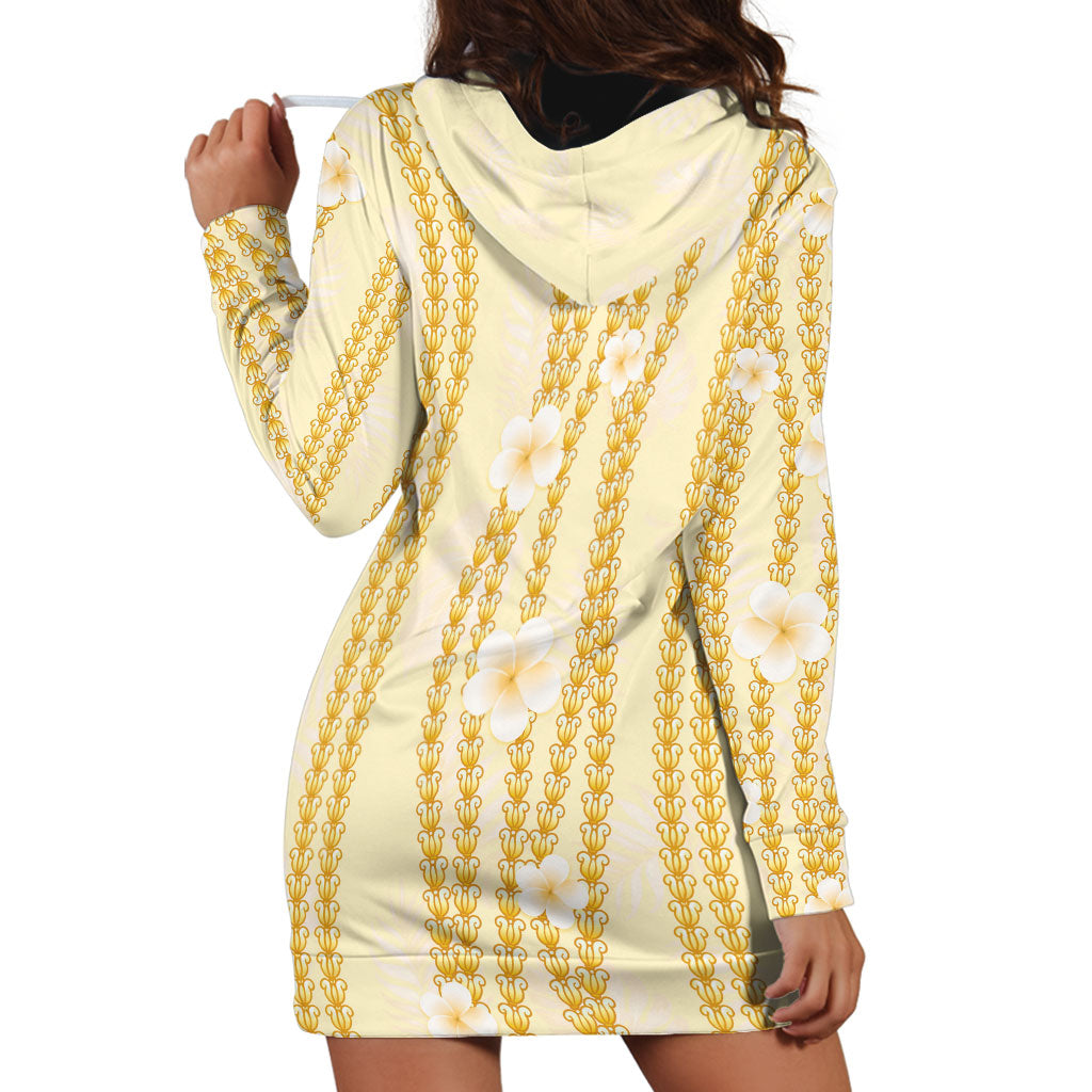 Hawaii Queen Liliuokalani Hoodie Dress Gold Lei Pua Kalaunu LT05 - Polynesian Pride