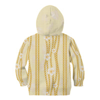 Hawaii Queen Liliuokalani Kid Hoodie Gold Lei Pua Kalaunu LT05 - Polynesian Pride