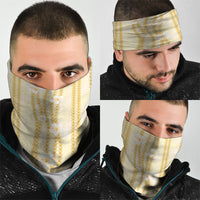 Hawaii Queen Liliuokalani Neck Gaiter Gold Lei Pua Kalaunu LT05 - Polynesian Pride