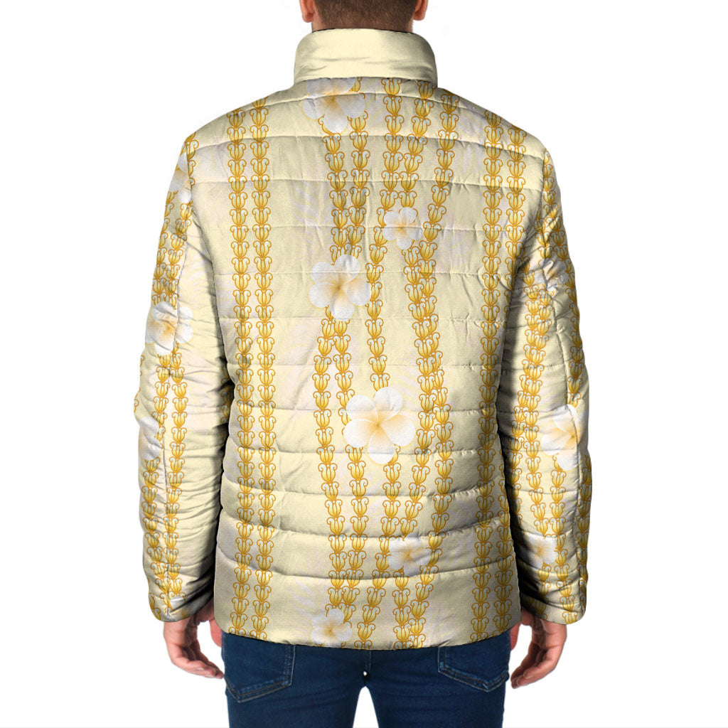 Hawaii Queen Liliuokalani Padded Jacket Gold Lei Pua Kalaunu LT05 - Polynesian Pride