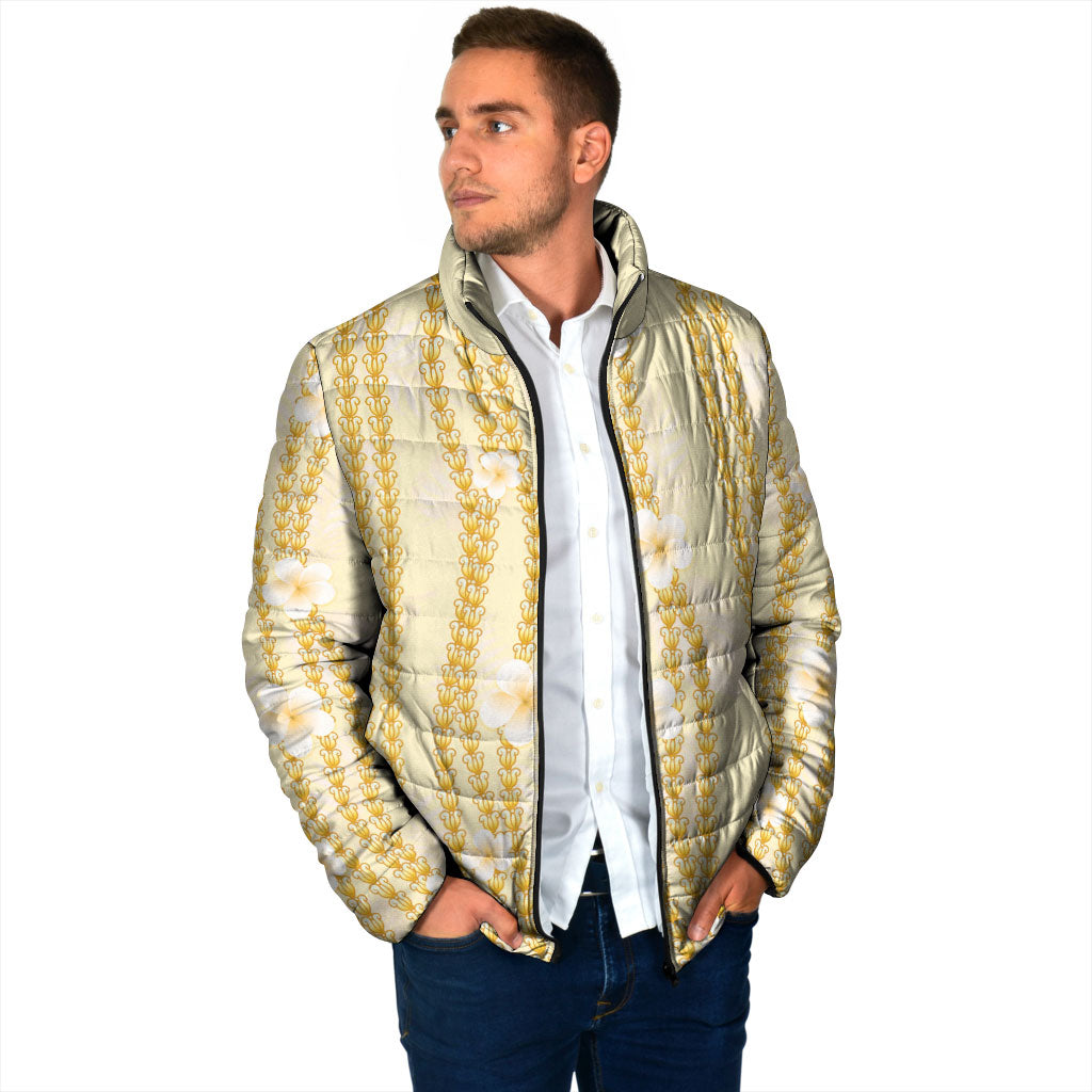 Hawaii Queen Liliuokalani Padded Jacket Gold Lei Pua Kalaunu LT05 - Polynesian Pride