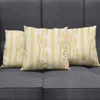 Hawaii Queen Liliuokalani Pillow Cover Gold Lei Pua Kalaunu LT05 - Polynesian Pride