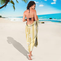 Hawaii Queen Liliuokalani Sarong Gold Lei Pua Kalaunu LT05 - Polynesian Pride