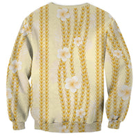 Hawaii Queen Liliuokalani Sweatshirt Gold Lei Pua Kalaunu LT05 - Polynesian Pride
