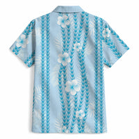 Hawaii Queen Liliuokalani Hawaiian Shirt Blue Lei Pua Kalaunu LT05 - Polynesian Pride