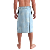 Hawaii Queen Liliuokalani Lavalava Blue Lei Pua Kalaunu LT05 - Polynesian Pride