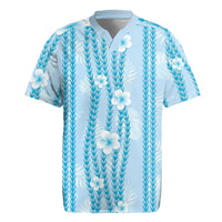 Hawaii Queen Liliuokalani Rugby Jersey Blue Lei Pua Kalaunu LT05 Blue - Polynesian Pride