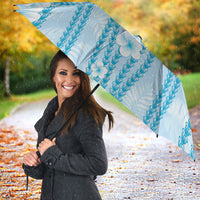 Hawaii Queen Liliuokalani Umbrella Blue Lei Pua Kalaunu LT05 - Polynesian Pride