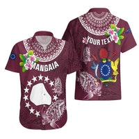 Personalized Cook Islands Mangaia Hawaiian Shirt Coat Of Arms Plumeria Polynesian Turtle LT05 - Polynesian Pride