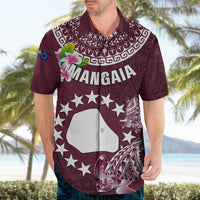 Personalized Cook Islands Mangaia Hawaiian Shirt Coat Of Arms Plumeria Polynesian Turtle LT05 - Polynesian Pride