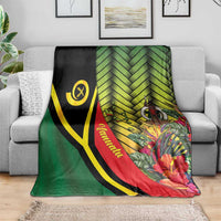 Vanuatu Constitution Day Blanket Long Live Vanuatu - Polynesian Pride