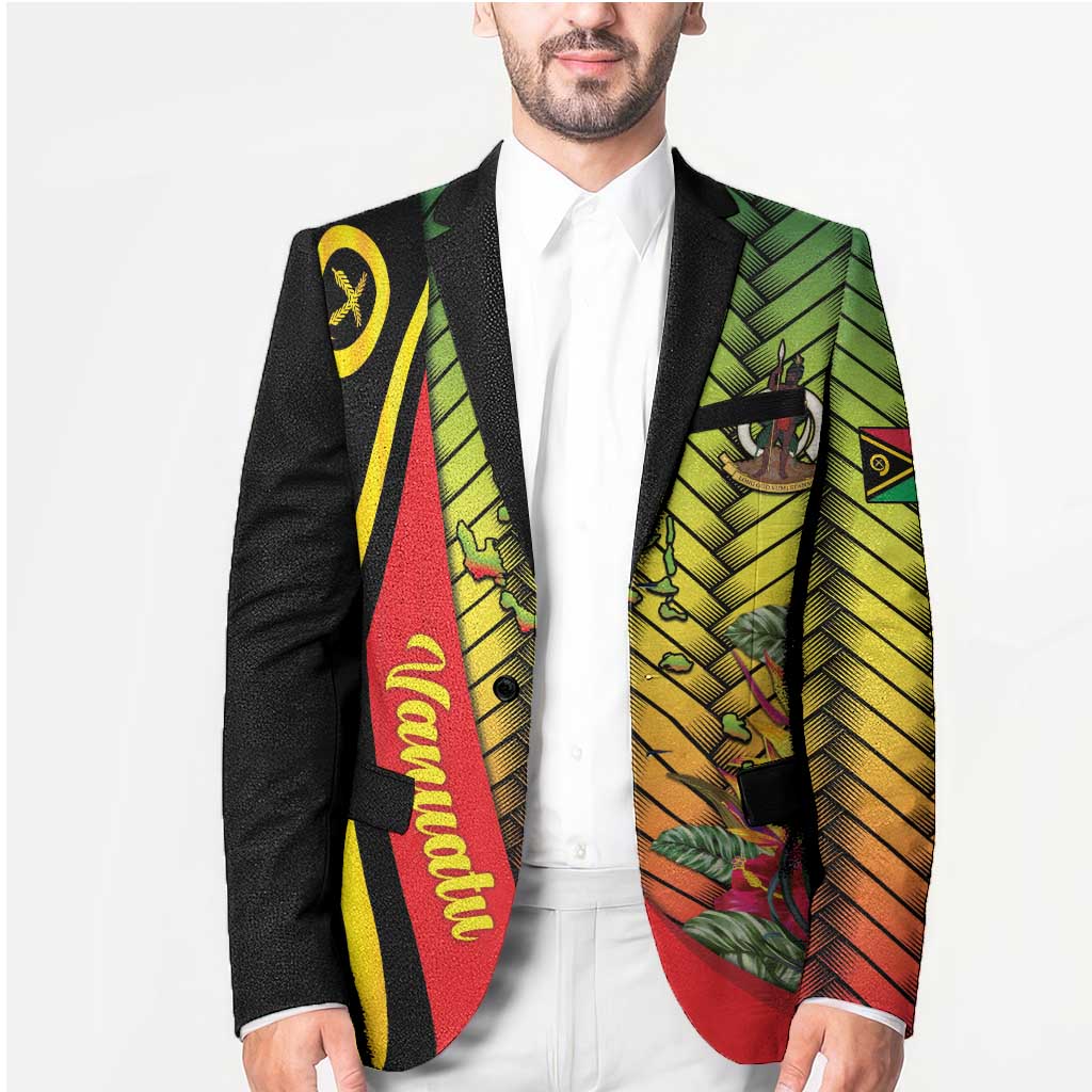 Vanuatu Constitution Day Blazer Long Live Vanuatu - Polynesian Pride