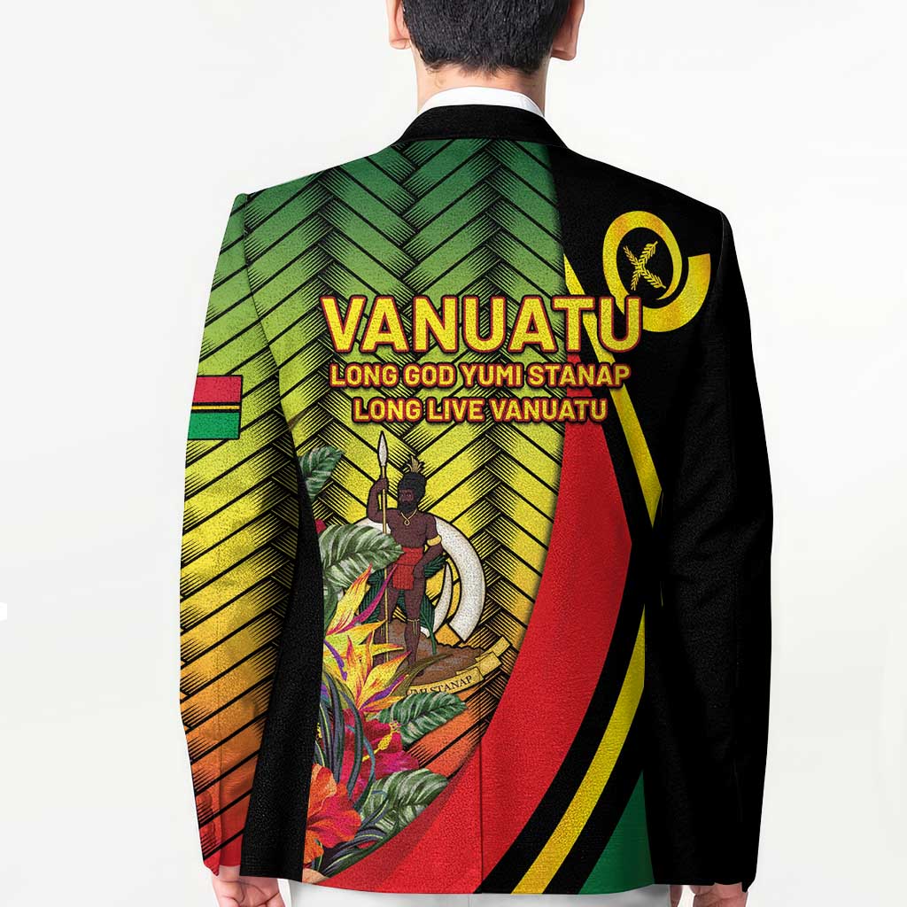 Vanuatu Constitution Day Blazer Long Live Vanuatu - Polynesian Pride
