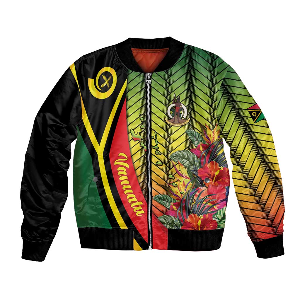 Vanuatu Constitution Day Bomber Jacket Long Live Vanuatu - Polynesian Pride