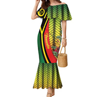 Vanuatu Constitution Day Family Matching Mermaid Dress and Hawaiian Shirt Long Live Vanuatu - Polynesian Pride