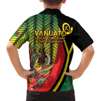 Vanuatu Constitution Day Family Matching Summer Maxi Dress and Hawaiian Shirt Long Live Vanuatu - Polynesian Pride
