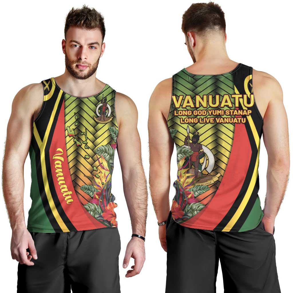 Vanuatu Constitution Day Men Tank Top Long Live Vanuatu - Polynesian Pride