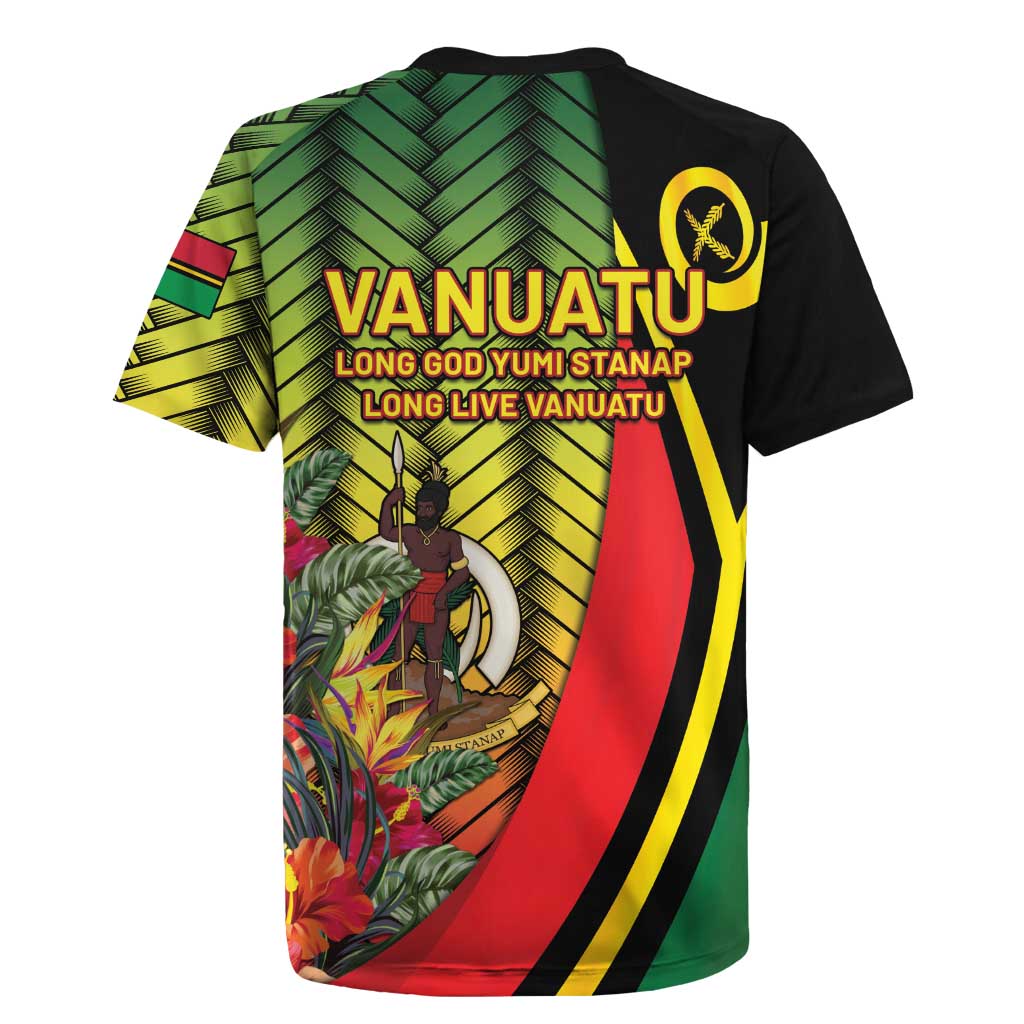 Vanuatu Constitution Day Rugby Jersey Long Live Vanuatu - Polynesian Pride