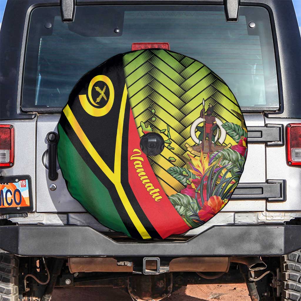 Vanuatu Constitution Day Spare Tire Cover Long Live Vanuatu - Polynesian Pride