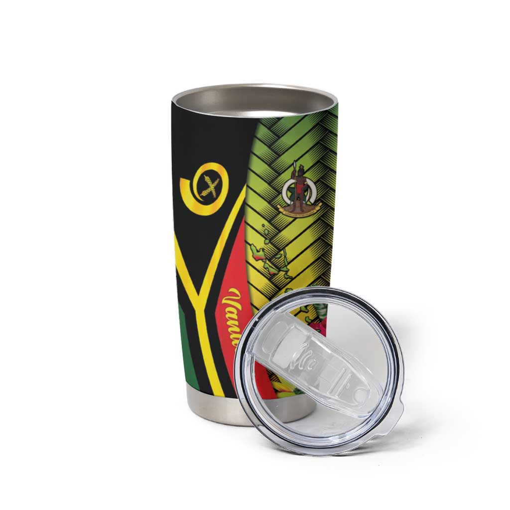 Vanuatu Constitution Day Tumbler Cup Long Live Vanuatu - Polynesian Pride