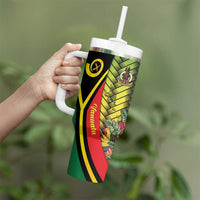 Vanuatu Constitution Day Tumbler With Handle Long Live Vanuatu - Polynesian Pride