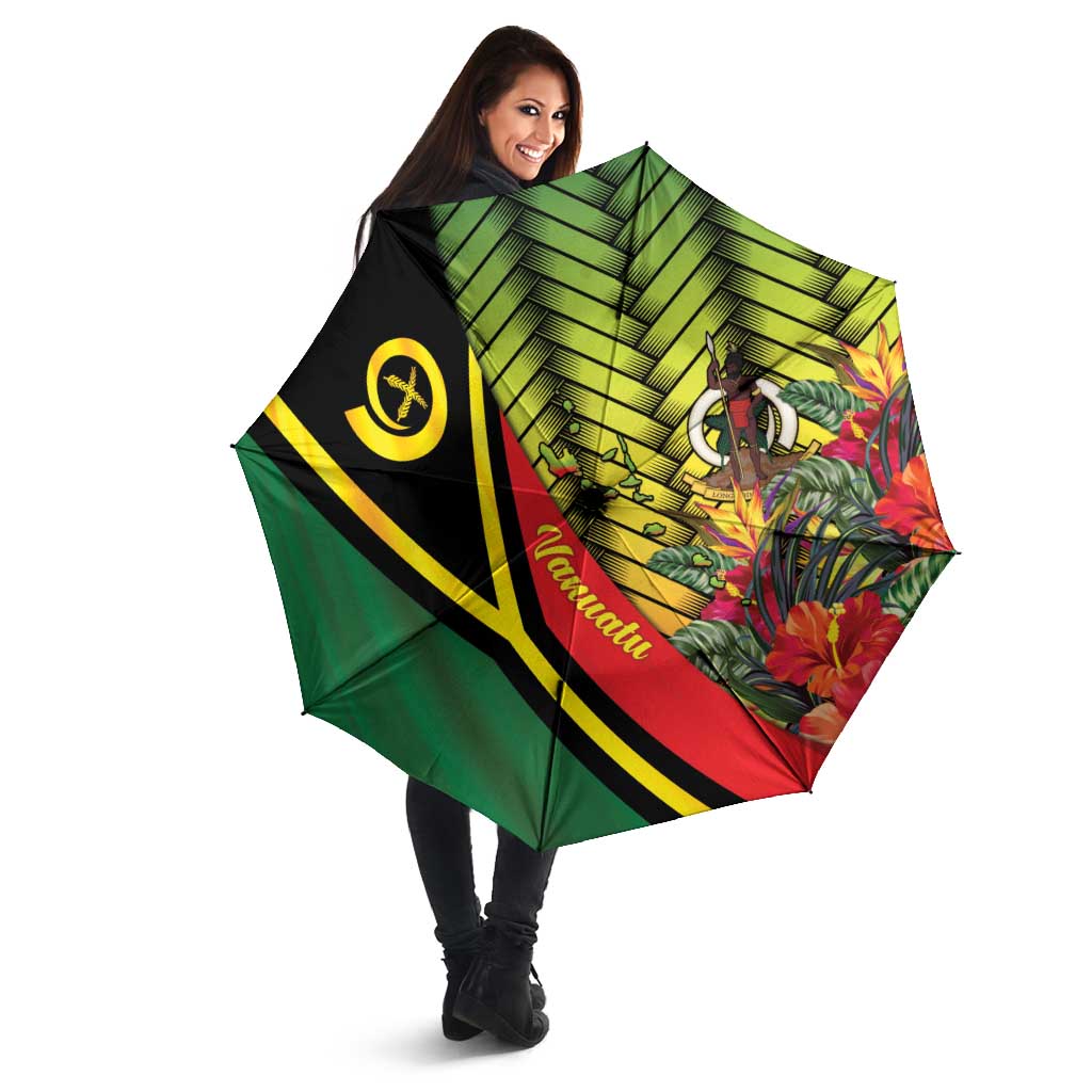 Vanuatu Constitution Day Umbrella Long Live Vanuatu - Polynesian Pride