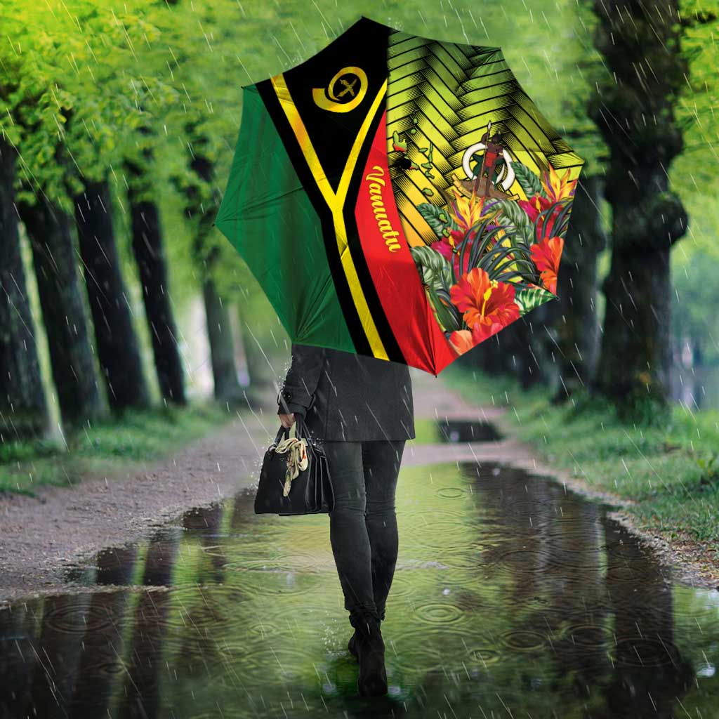 Vanuatu Constitution Day Umbrella Long Live Vanuatu - Polynesian Pride