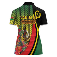 Vanuatu Constitution Day Women Polo Shirt Long Live Vanuatu - Polynesian Pride