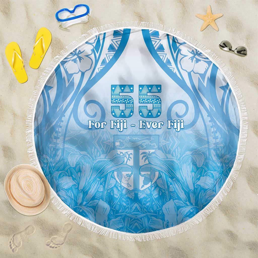 Fiji Day Beach Blanket 55th Anniversary Forever Fiji - Polynesian Pride