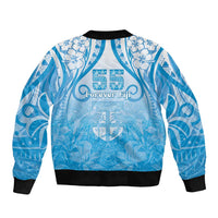 Fiji Day Bomber Jacket 55th Anniversary Forever Fiji - Polynesian Pride
