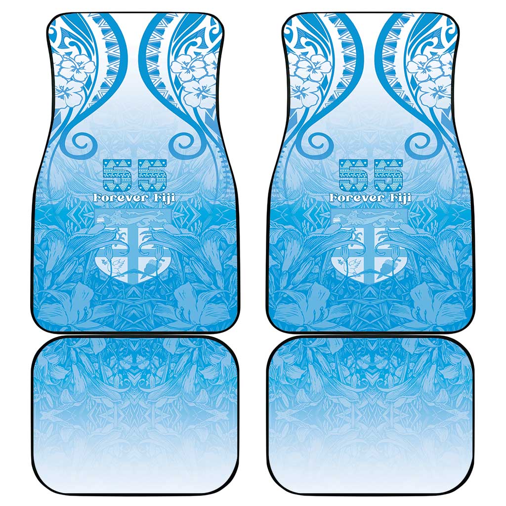 Fiji Day Car Mats 55th Anniversary Forever Fiji - Polynesian Pride